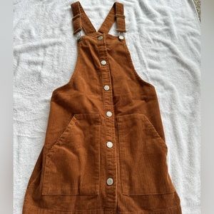 Brown corduroy jumper size 10